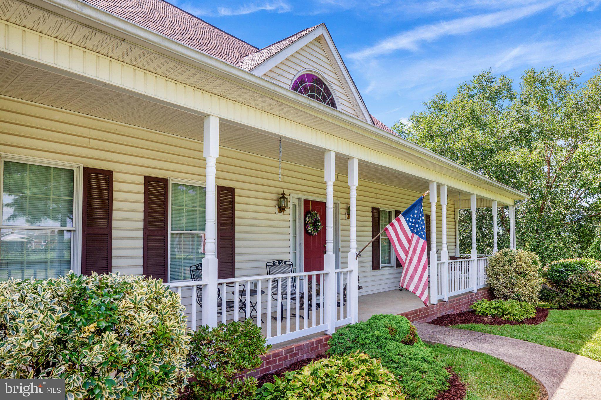 409 Stickley Loop Strasburg, VA 22657 - Photo 4 of 43 Front porch with mountain views