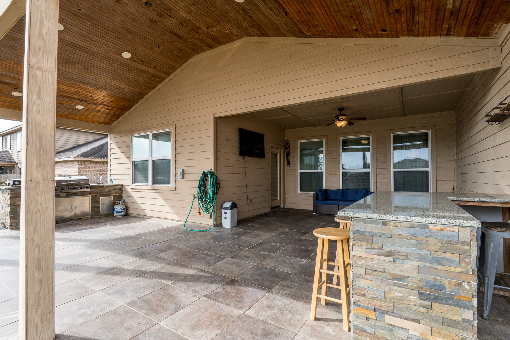 18879 Atascosa Trail Magnolia, TX 77355 - Photo 20 of 25 a view of a porch with seating space