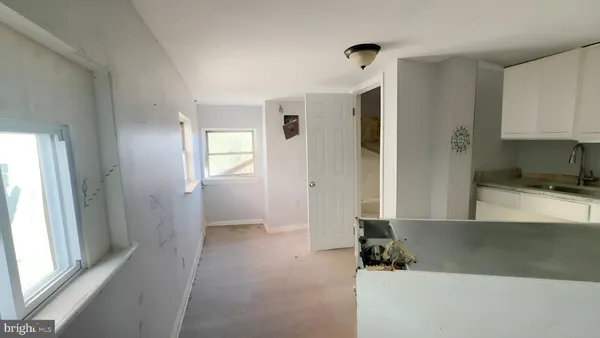 a view of a small space
