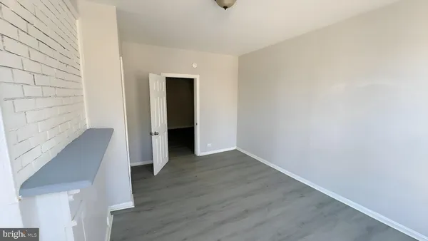 a view of empty room