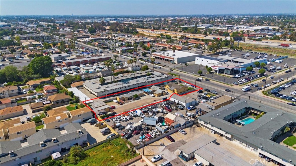 8564 Artesia Boulevard Bellflower, CA 90706 - Photo 12 of 20 an aerial view of a city