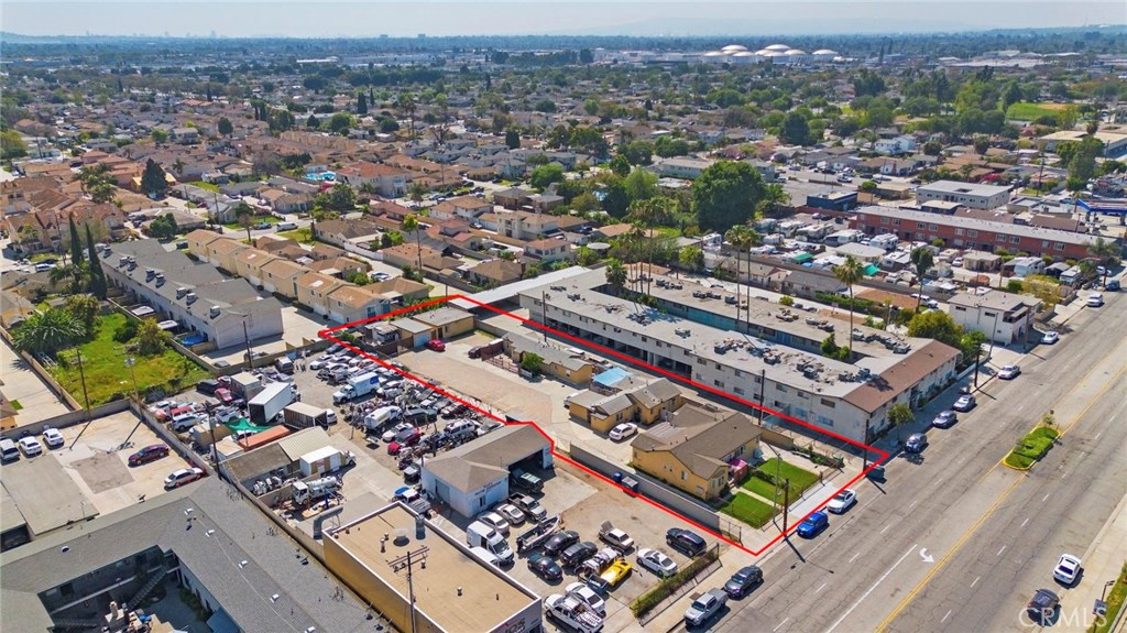 8564 Artesia Boulevard Bellflower, CA 90706 - Photo 14 of 20 an aerial view of a city