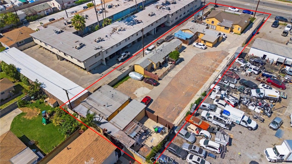 8564 Artesia Boulevard Bellflower, CA 90706 - Photo 16 of 20 an aerial view of a city