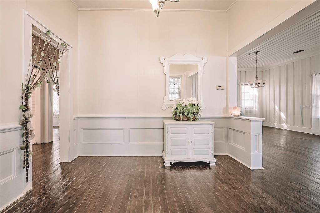 510 East Key Avenue Eustis, FL 32726 - Photo 12 of 40 a view of an entryway and wooden floor