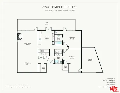 $1,599,000 | 6190 Temple Hill Drive, Los Angeles, CA 90068