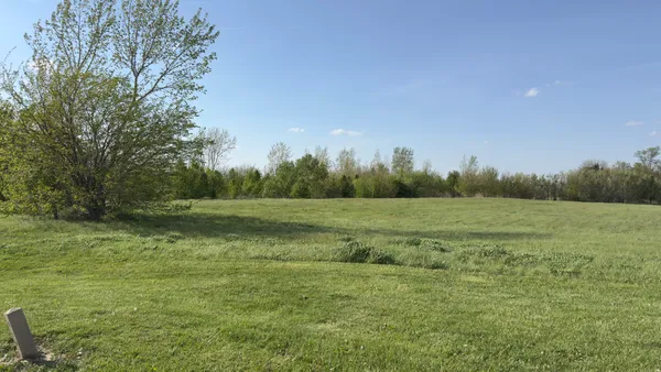 a view of a green field