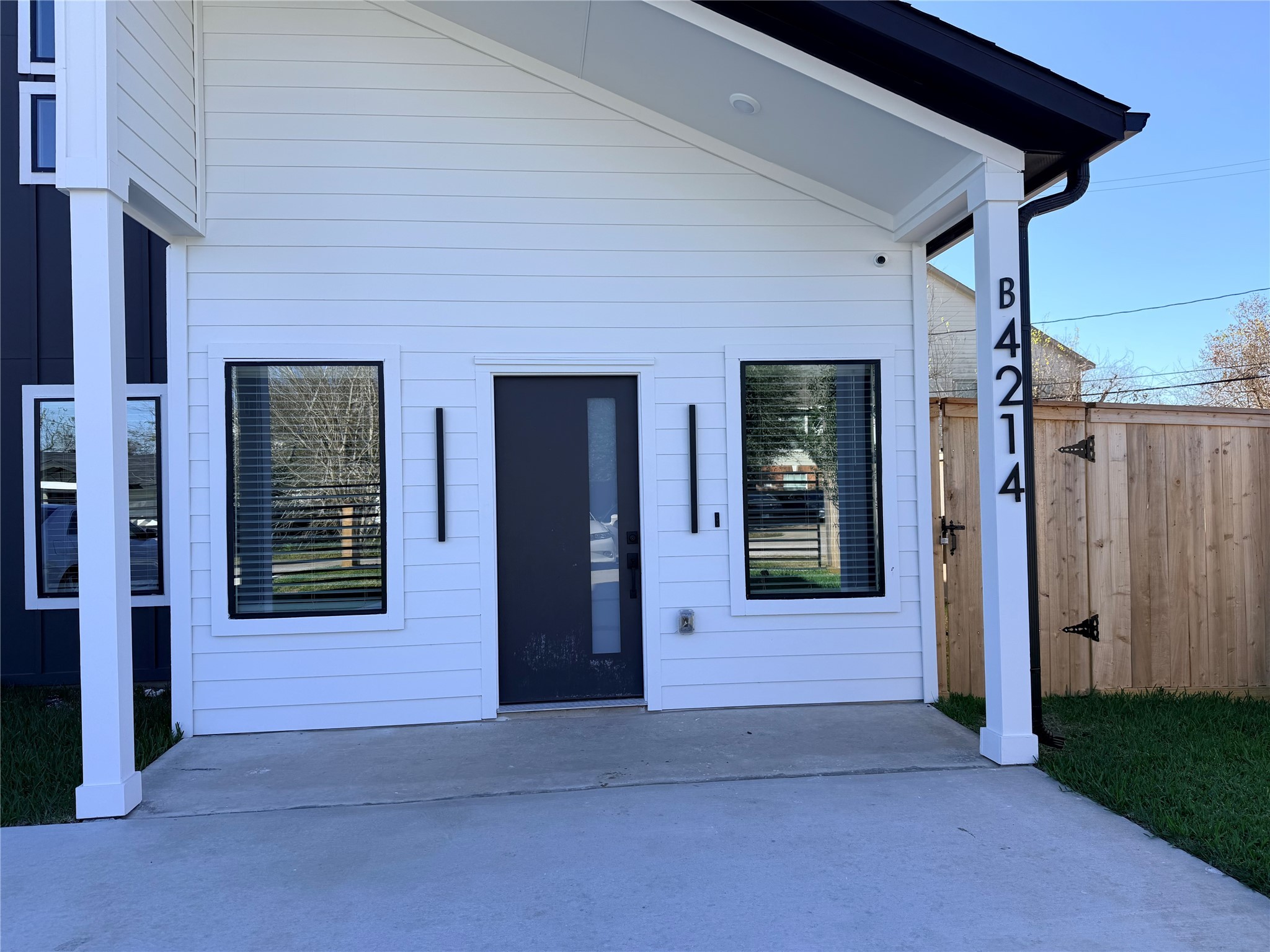 4214 Clover Street Houston, TX 77051 - Photo 3 of 34 a view of an entrance of the house