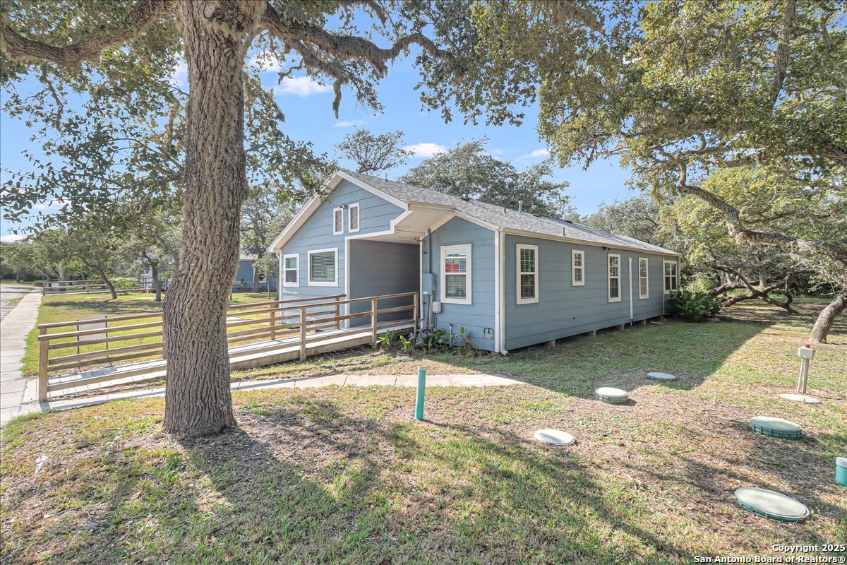 6031 Loop 1781 Rockport, TX 78382 - Photo 25 of 42 a view of a house with a yard