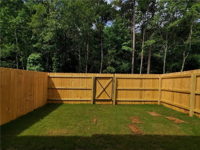 a view of outdoor space and yard