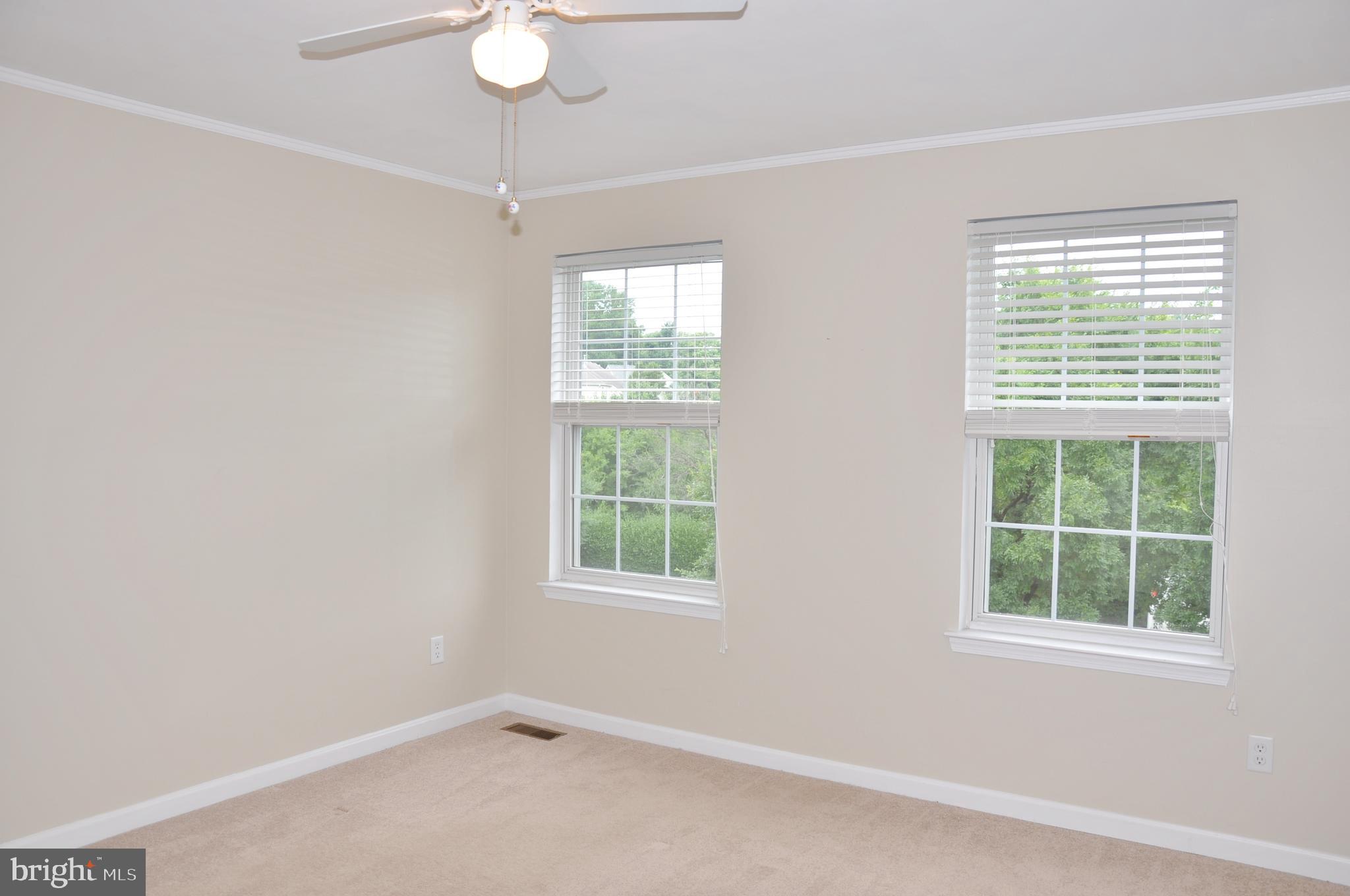 3 Perry Manor Court Perry Hall, MD 21128 - Photo 31 of 53 Two windows and ceiling fan in second bedroom