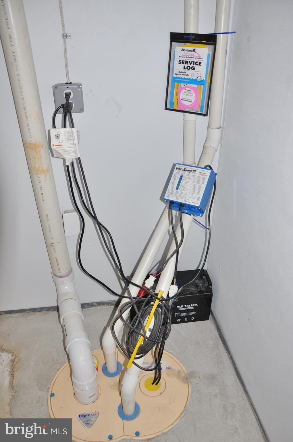 3 Perry Manor Court Perry Hall, MD 21128 - Photo 44 of 53 New sump pump!