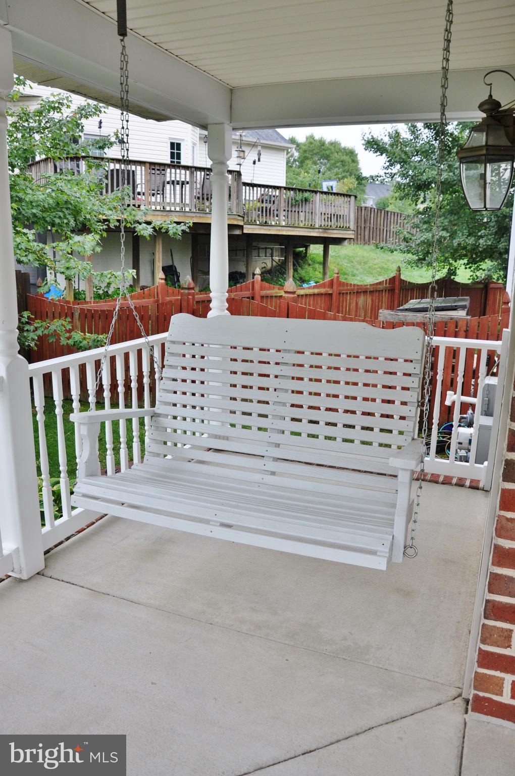 3 Perry Manor Court Perry Hall, MD 21128 - Photo 53 of 53 Front porch swing
