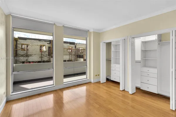 a view of room with window