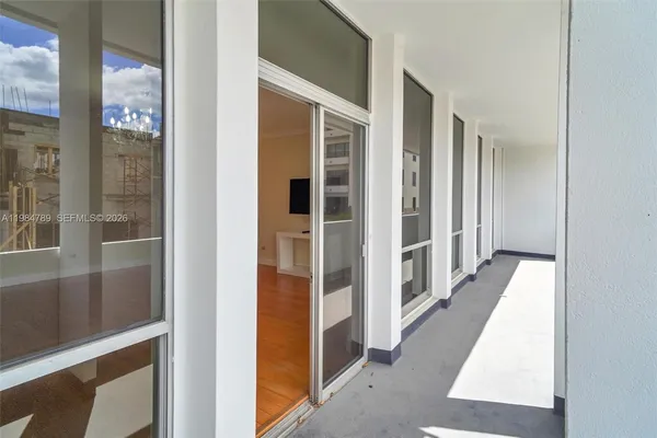 a view of a walk in closet