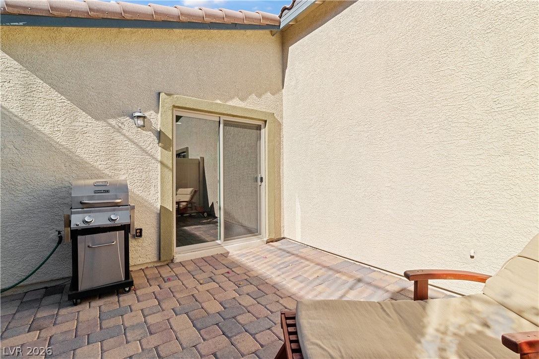 2269 Chandler Ranch Place Laughlin, NV 89029 - Photo 46 of 96 View of back patio featuring a grill