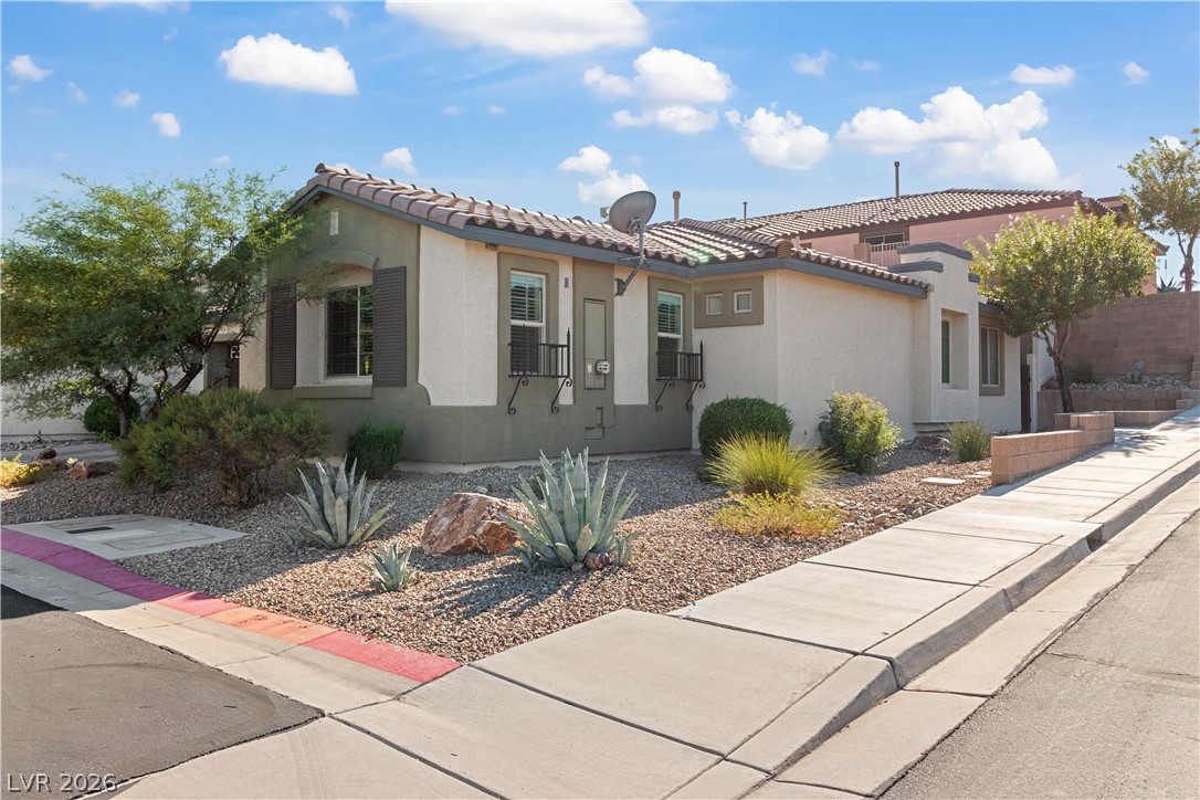 2269 Chandler Ranch Place Laughlin, NV 89029 - Photo 59 of 96 Mediterranean / spanish-style house with a tiled roof and stucco siding