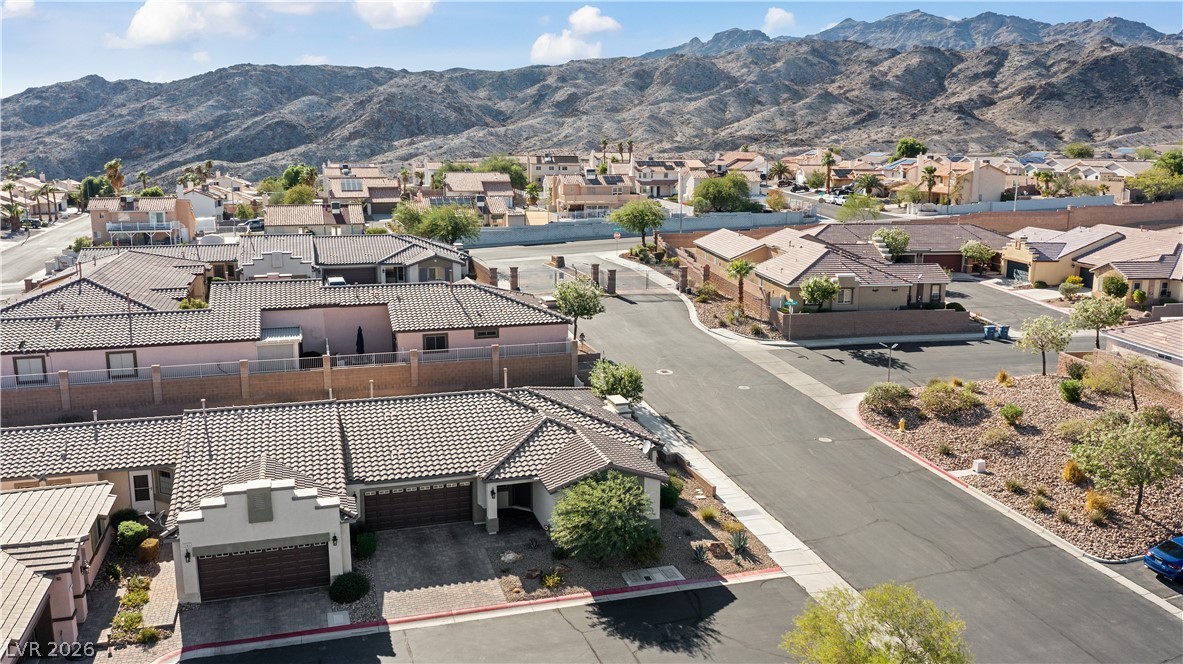 2269 Chandler Ranch Place Laughlin, NV 89029 - Photo 74 of 96 Aerial view of residential area with a mountainous background