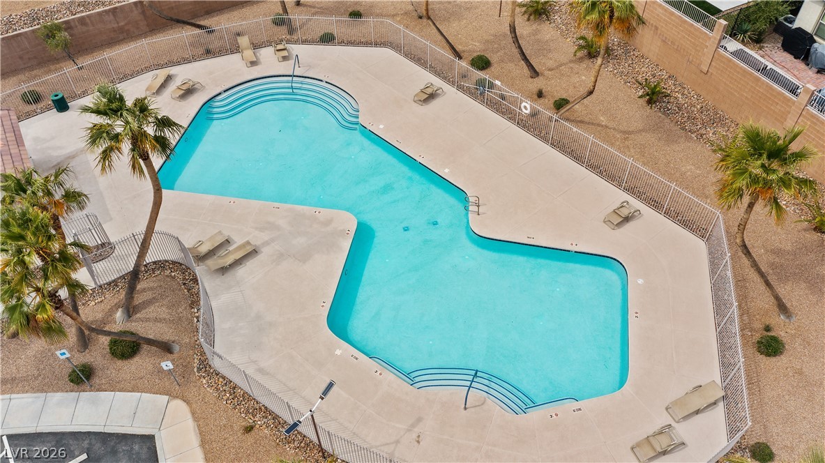 2269 Chandler Ranch Place Laughlin, NV 89029 - Photo 94 of 96 Community pool with a patio area