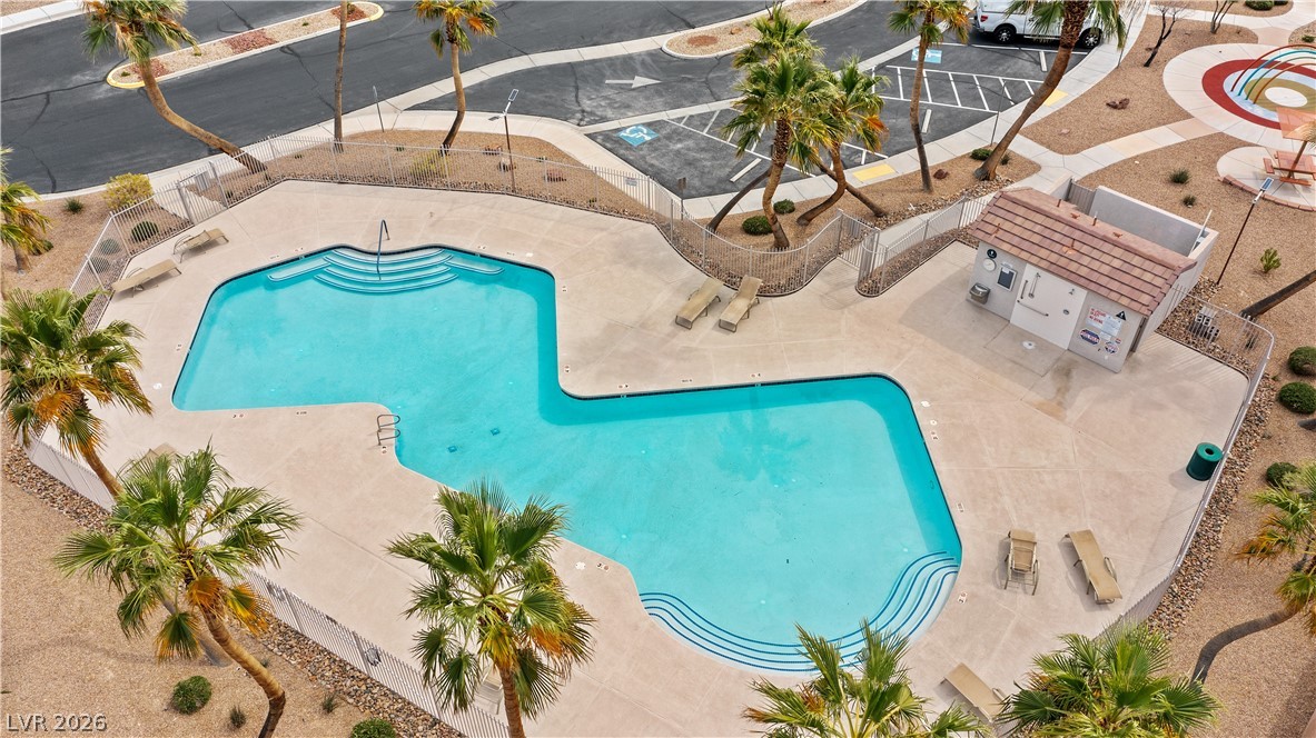 2269 Chandler Ranch Place Laughlin, NV 89029 - Photo 95 of 96 Community pool featuring a patio