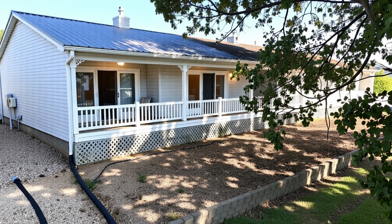 103 Harbor View Drive Grand Rivers, KY 42045 - Photo 27 of 38 a front view of a house with a yard