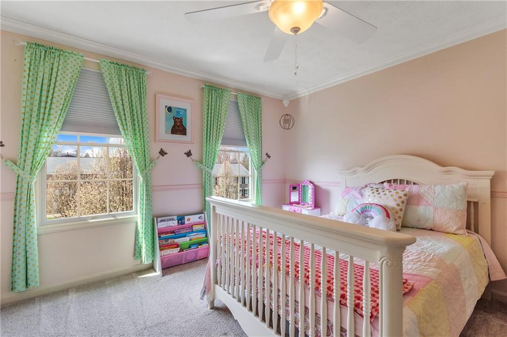 5012 Silver Oaks Drive McKees Rocks, PA 15136 - Photo 20 of 25 a bedroom with a bed and a window