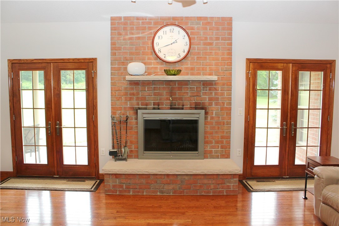 4901 New Castle Road Lowellville, OH 44436 - Photo 8 of 50 Living Room with Woodburning Fireplace
