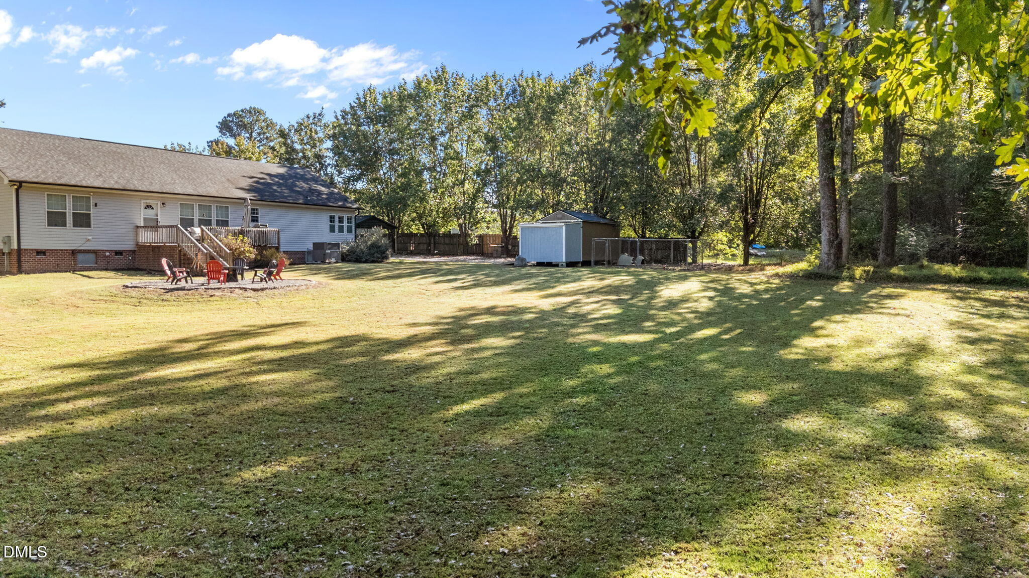 2450 Frazier Road Middlesex, NC 27557 - Photo 46 of 50 a view of a yard with a house