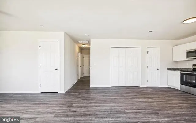 an aerial view of a houses