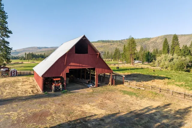 a view of a house with a swimming pool