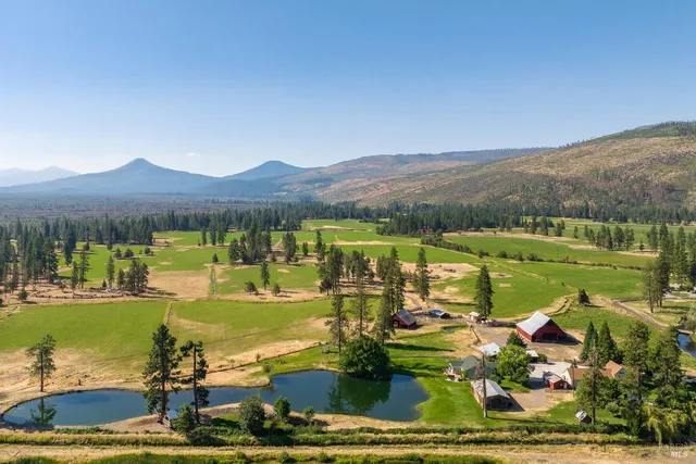 a view of a city with an ocean