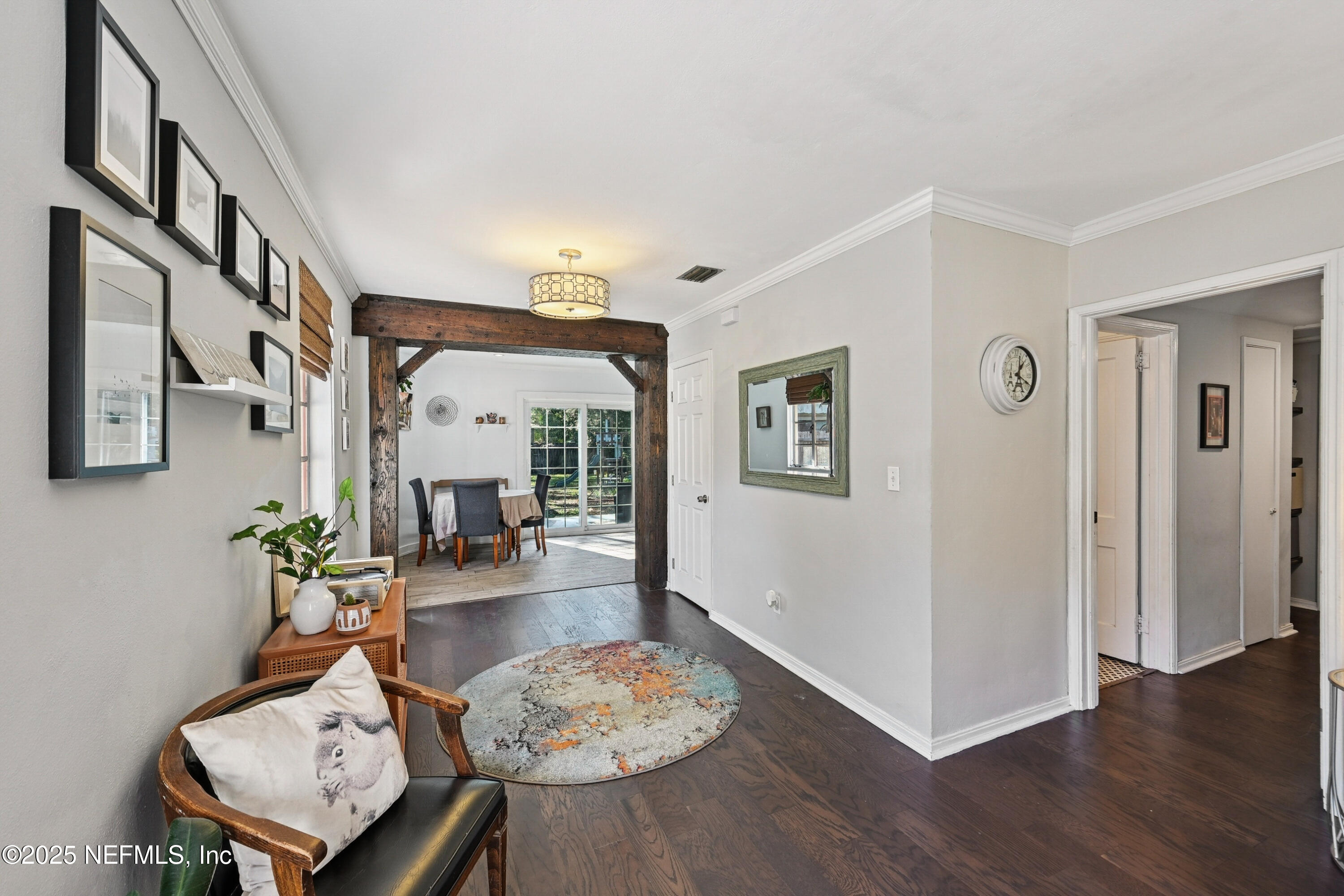 1316 Rensselaer Avenue Jacksonville, FL 32205 - Photo 10 of 46 a living room with furniture and wooden floor