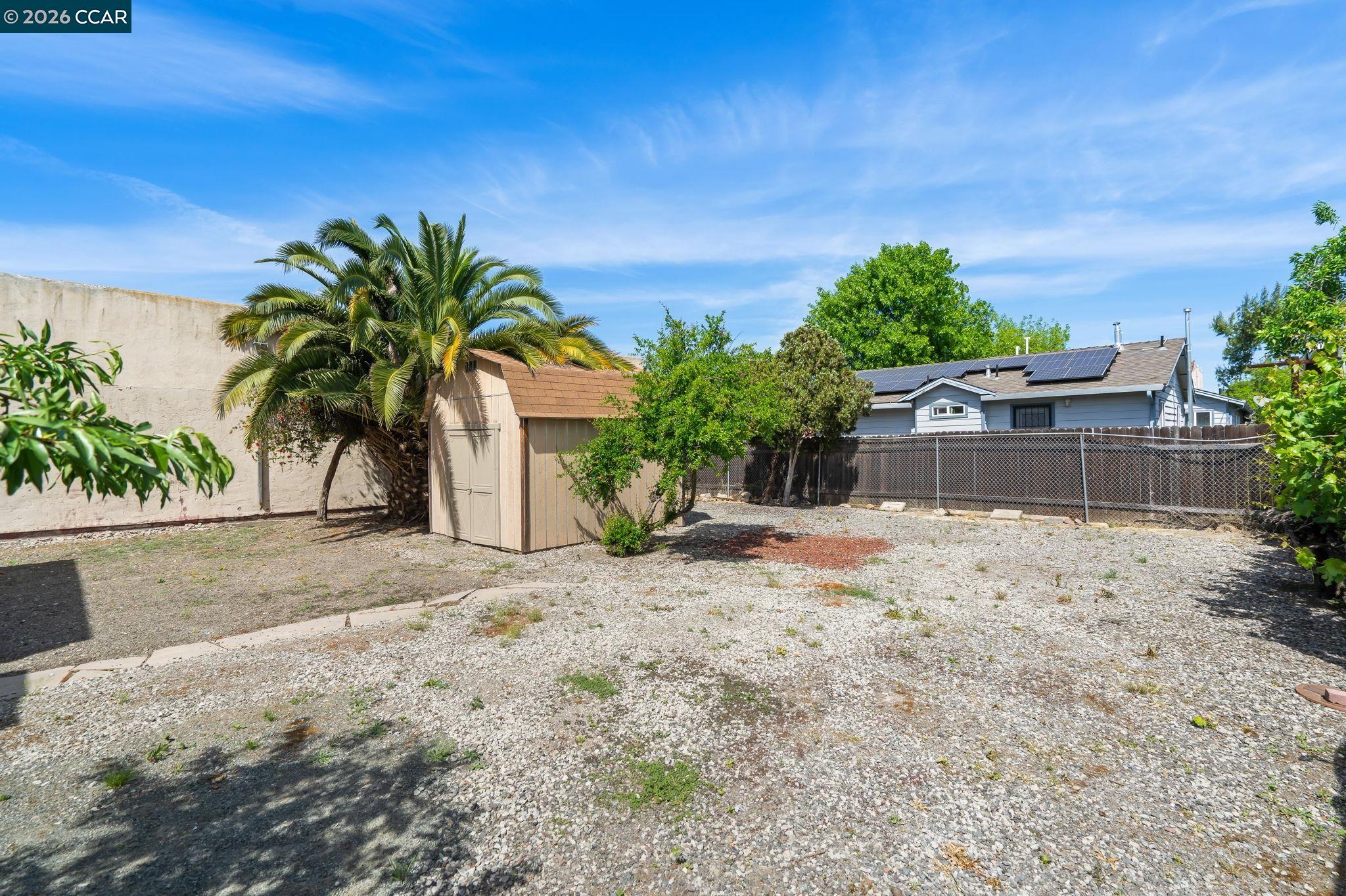 272 West 10th Street Pittsburg, CA 94565 - Photo 27 of 29 a palm tree sitting in front of a house with a yard