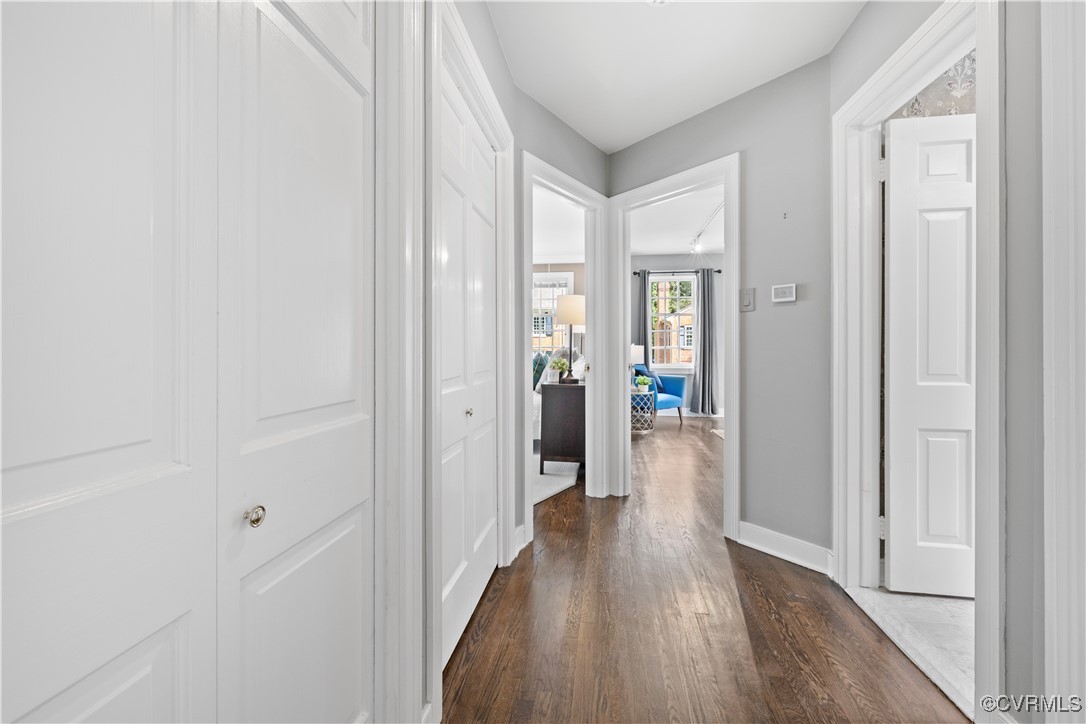 6161 River Road Richmond, VA 23226 - Photo 17 of 38 a view of a hallway with wooden floor