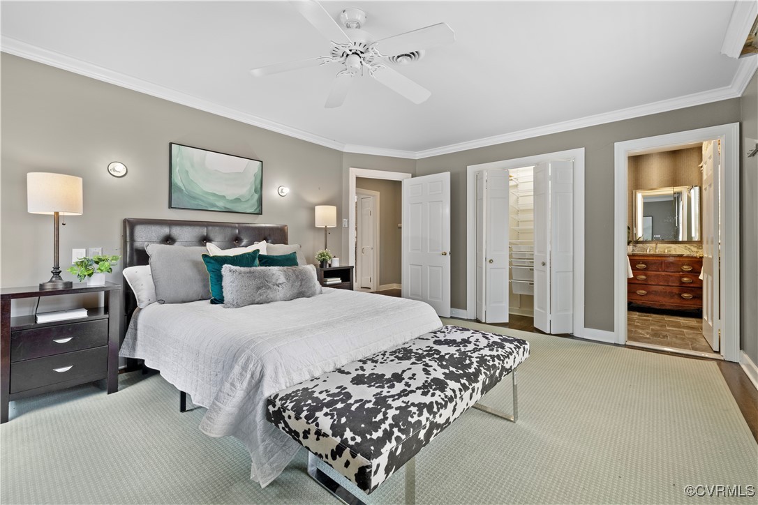 6161 River Road Richmond, VA 23226 - Photo 19 of 38 a bedroom with a bed and painting on the wall