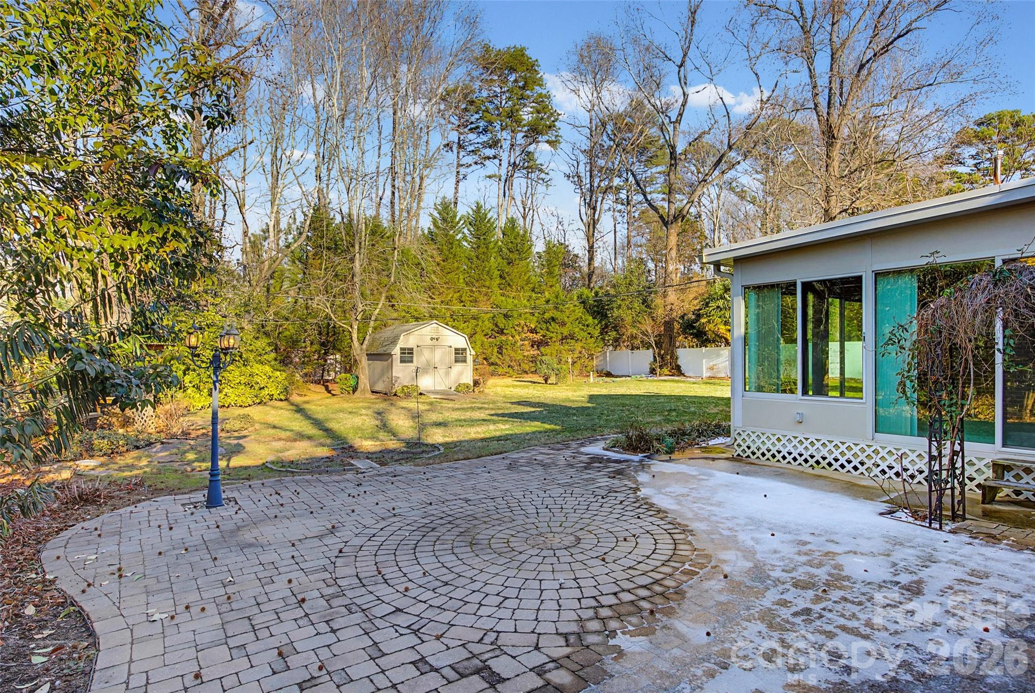 164 Foxcroft Road Rock Hill, SC 29732 - Photo 24 of 35 a view of a yard with plants and trees