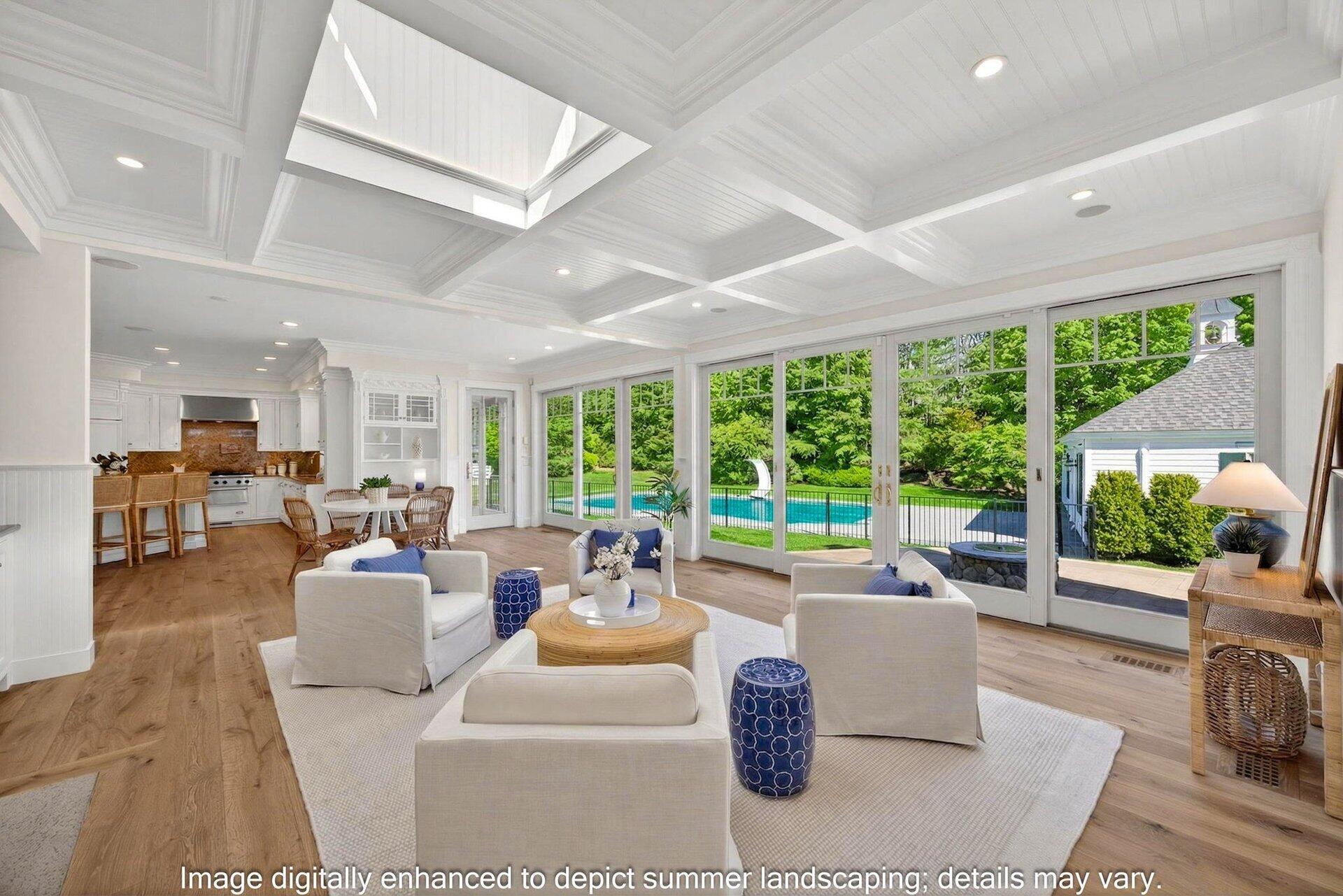 44 Seapuit Road Osterville, MA 02655 - Photo 5 of 33 a living room with furniture and a large window