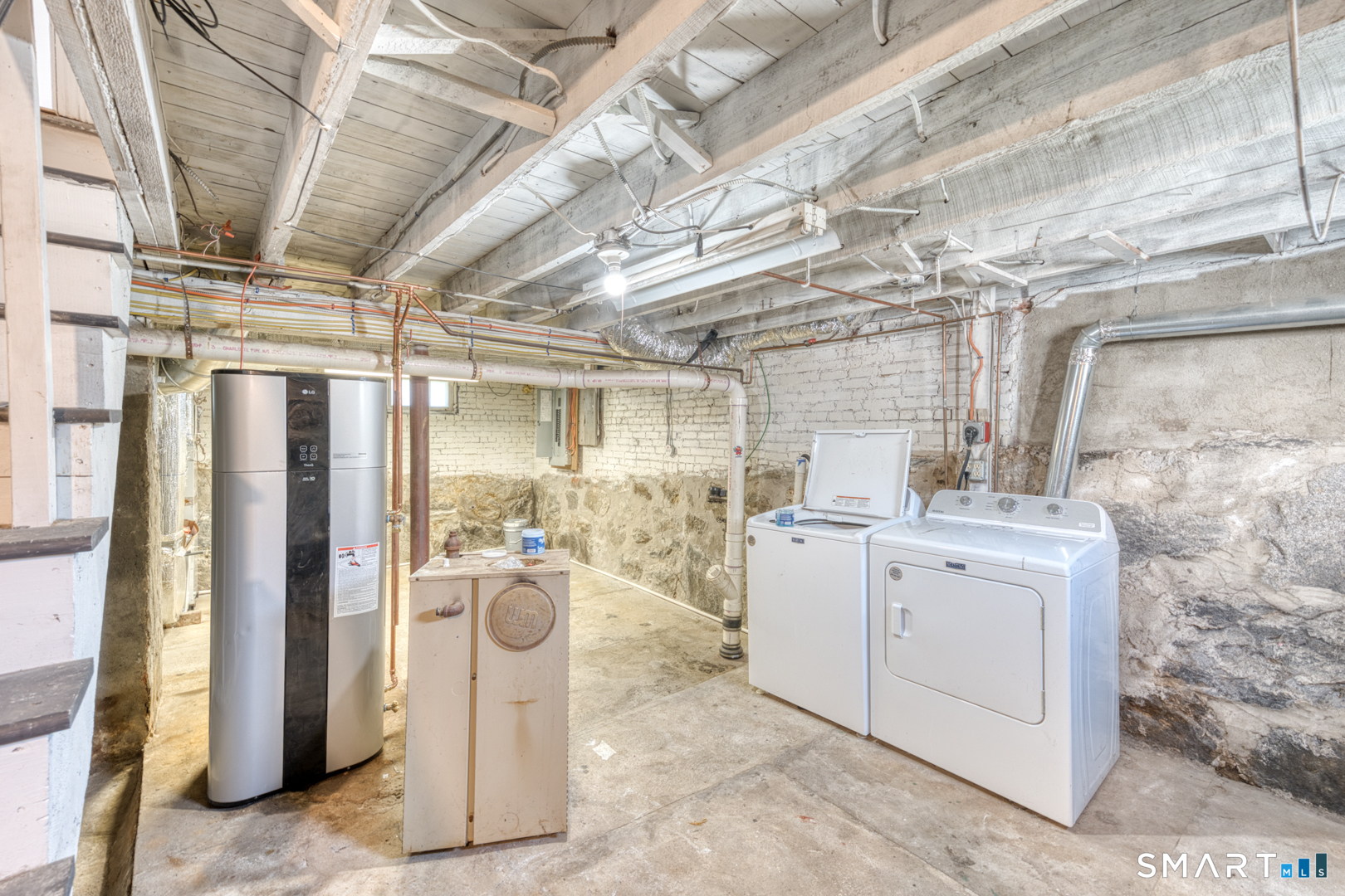 84 Jackson Street Torrington, CT 06790 - Photo 33 of 40 Basement with laundry area