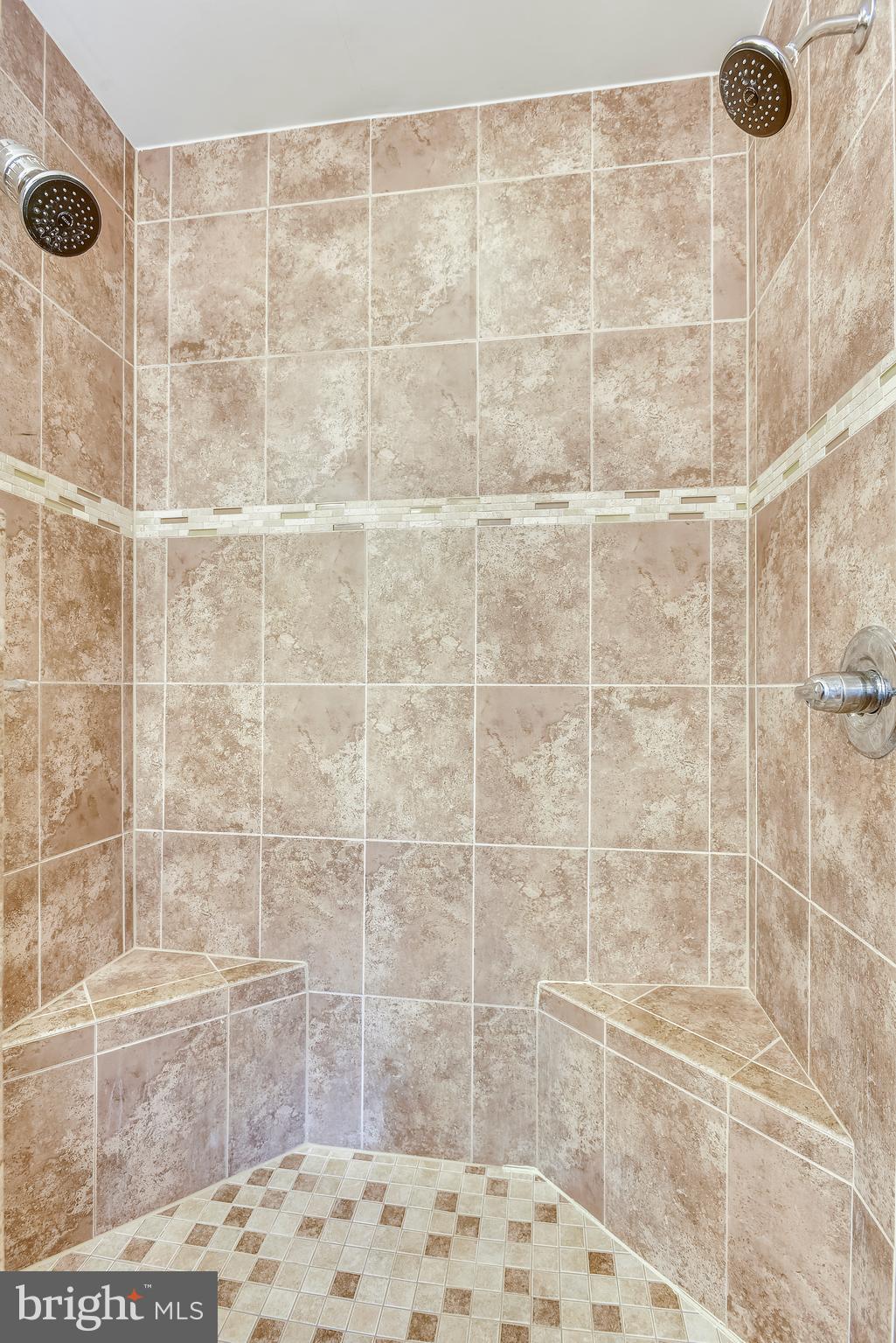 25884 Racing Sun Drive Aldie, VA 20105 - Photo 23 of 29 Master Bath with Two Shower Heads and two Seating