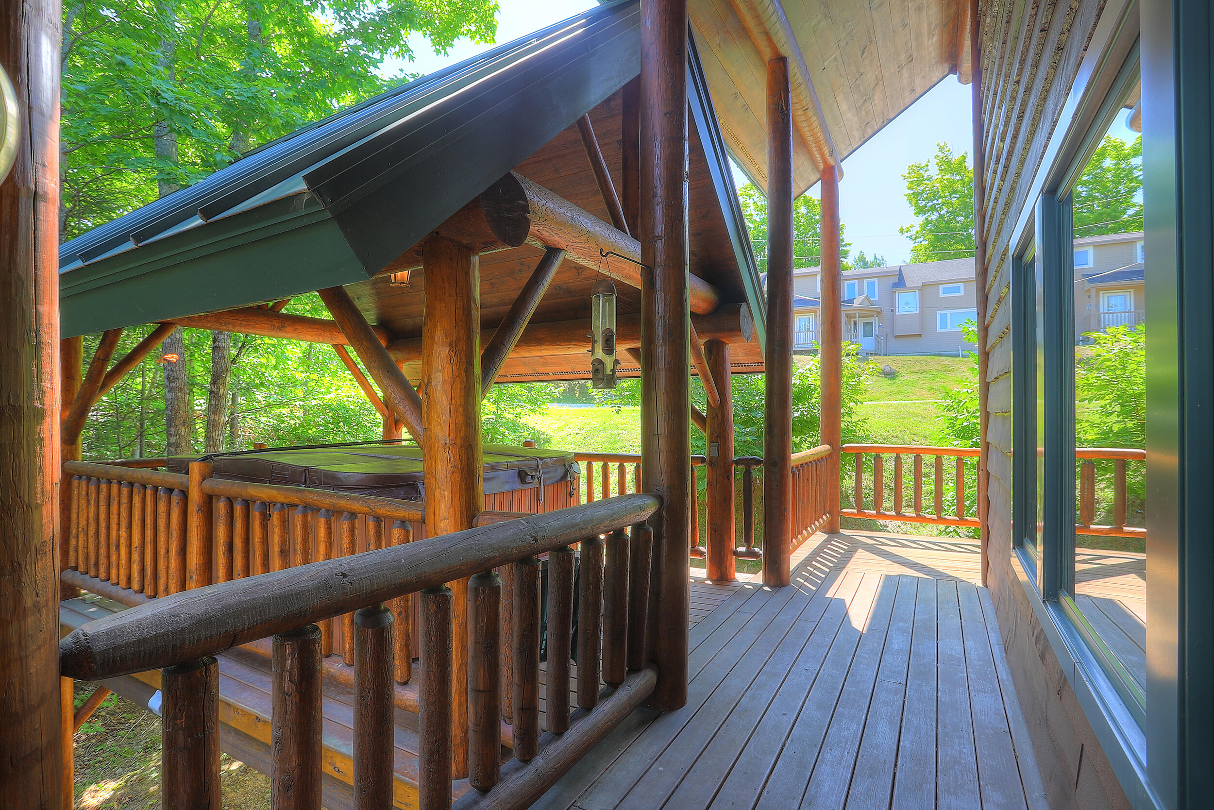 2783 Adams Mountain Road Kingfield, ME 04947 - Photo 52 of 73 use this hot tub AMR 2783 DECK 1