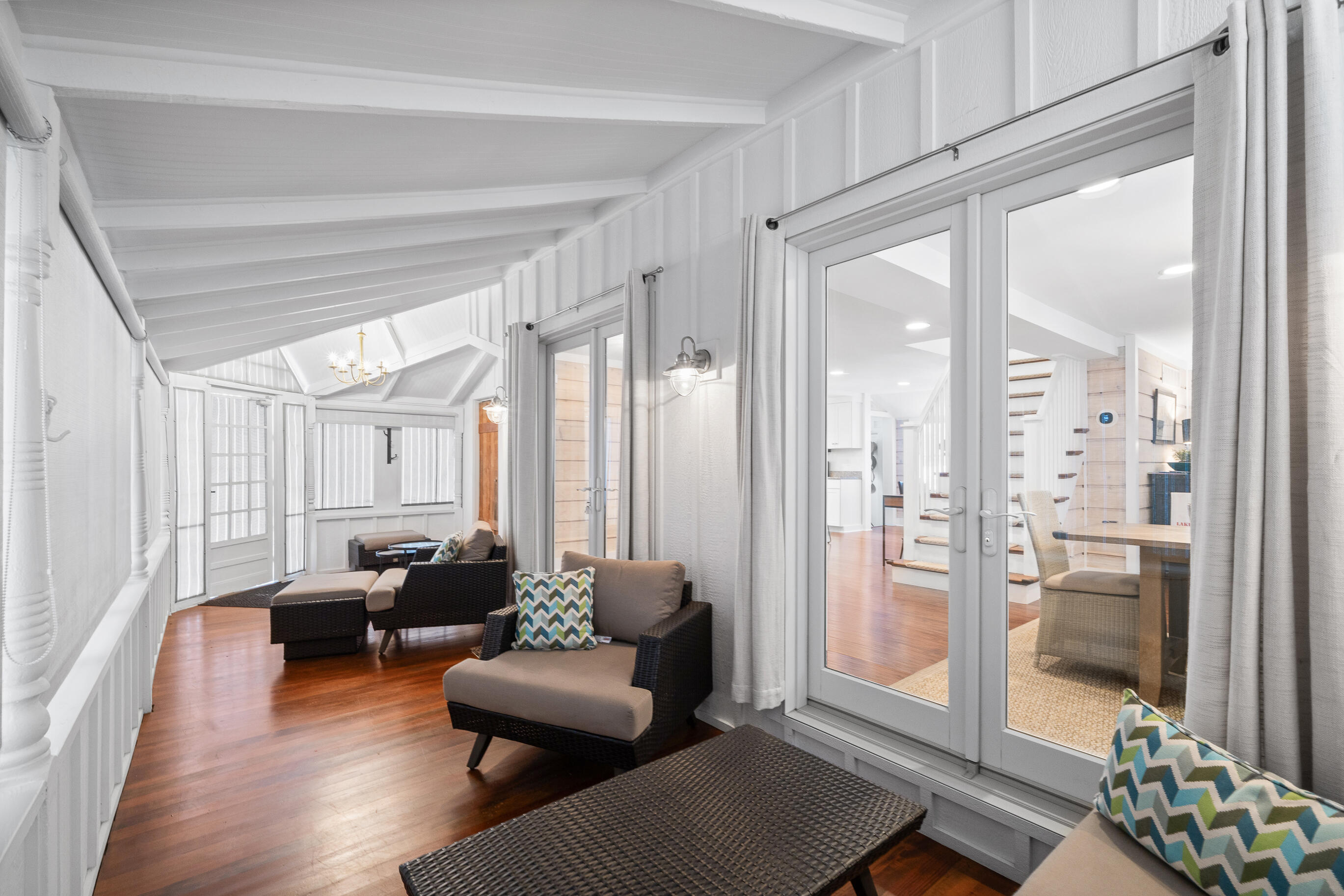 776 South Lake Shore Drive, Unit R Fontana, WI 53125 - Photo 33 of 42 Rooms Open to Screen Porch