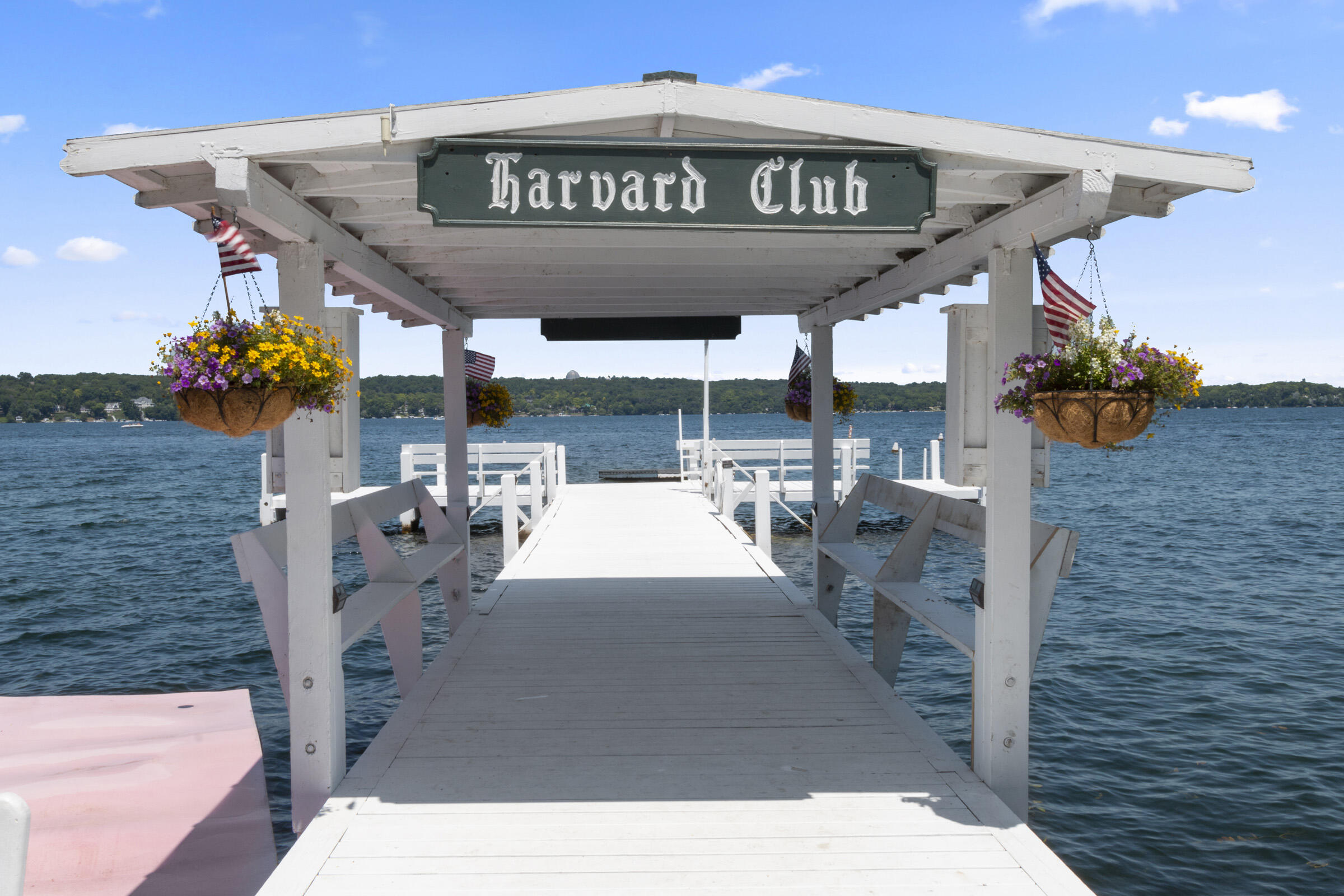 776 South Lake Shore Drive, Unit R Fontana, WI 53125 - Photo 40 of 42 Harvard Club Swim Pier