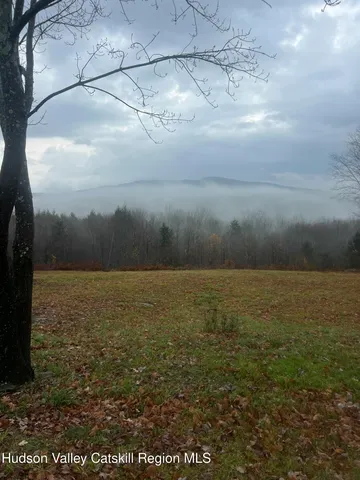 a view of an ocean and beach