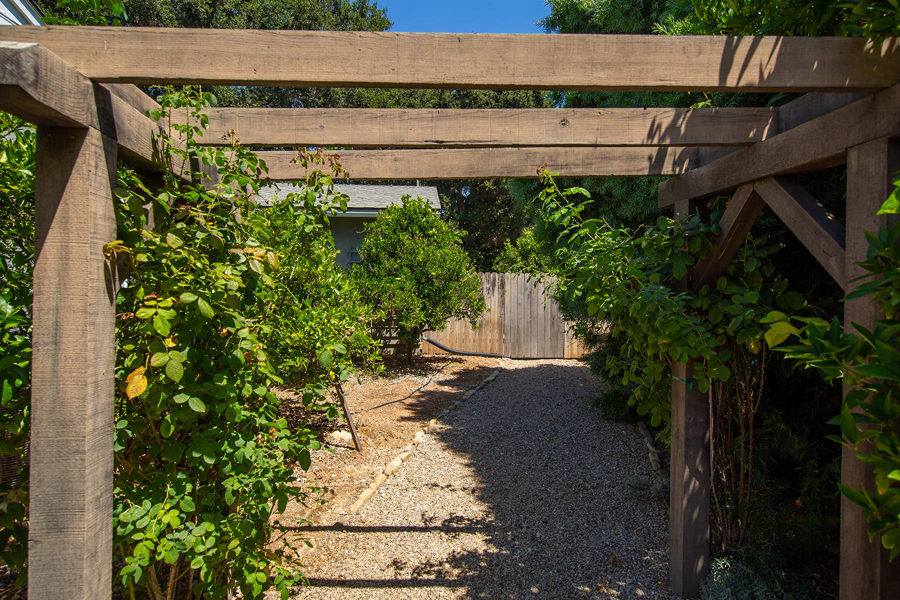 118 Cuyama Road Ojai, CA 93023 - Photo 14 of 49 Rose Trellis Archway