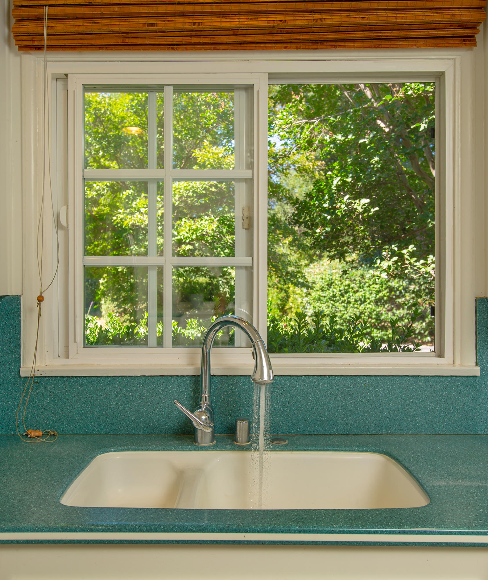 118 Cuyama Road Ojai, CA 93023 - Photo 29 of 49 Garden Views From Kitchen Sink
