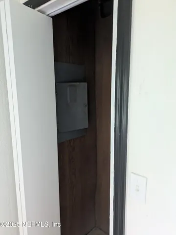 a close view of utility room