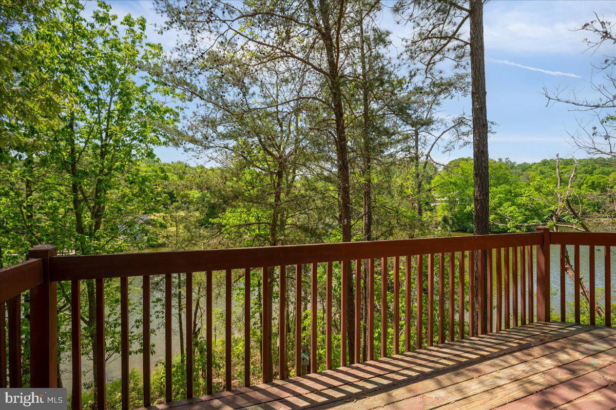8438 Mackall Road St. Leonard, MD 20685 - Photo 41 of 68 Balcony with great views of Norris Cove.
