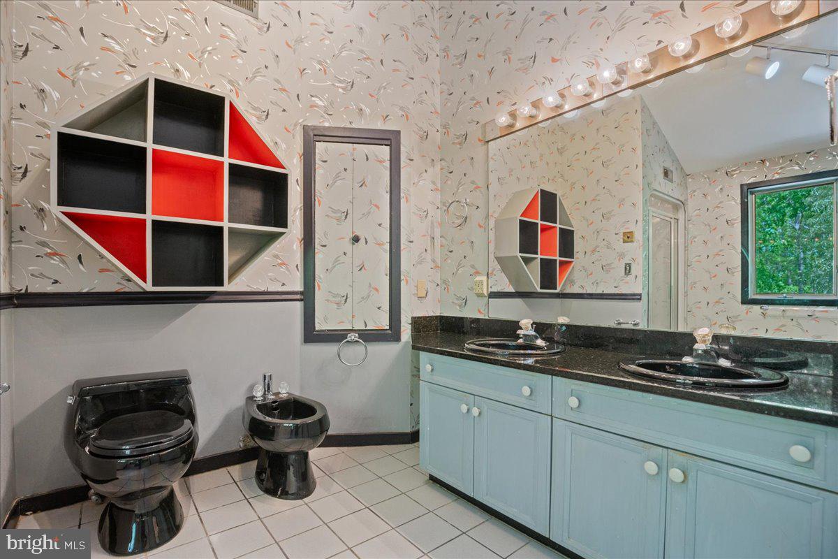 8438 Mackall Road St. Leonard, MD 20685 - Photo 44 of 68 Dual vanity, toilet and bidet.