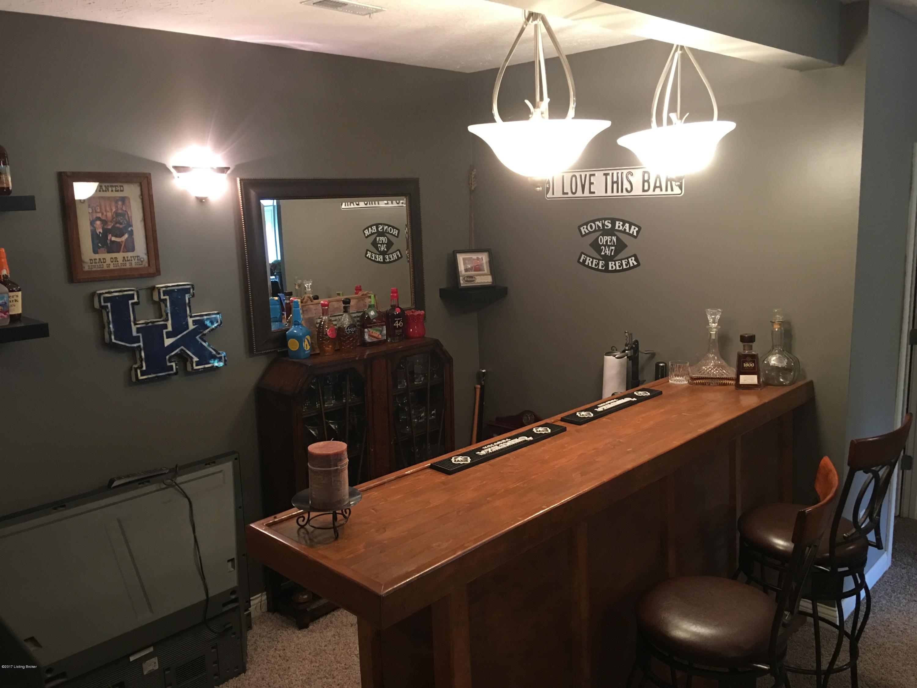 620 Hickory Ridge Road Mount Eden, KY 40046 - Photo 20 of 24 Bar Area in basement