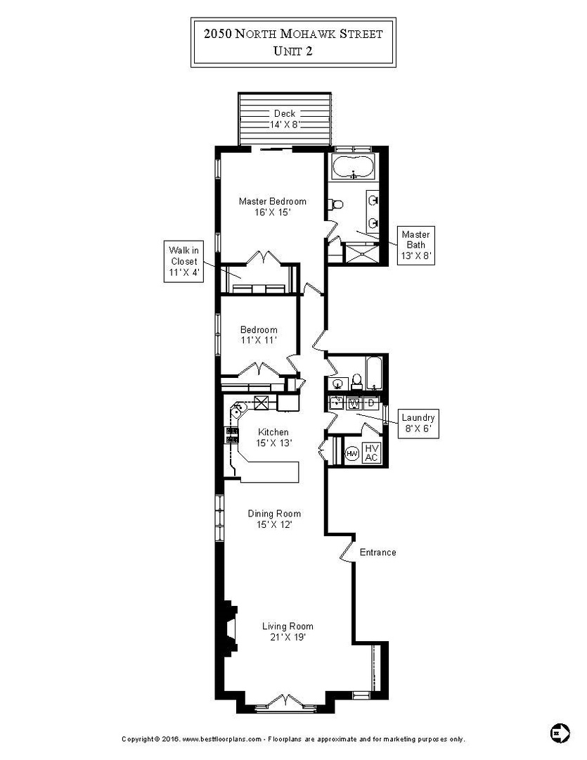 2050 North Mohawk Street, Unit 2 Chicago, IL 60614 - Photo 17 of 17