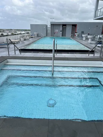 a view of outdoor space with ocean view